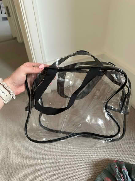 Photo of free Large clear washbag (SE13 7) #1