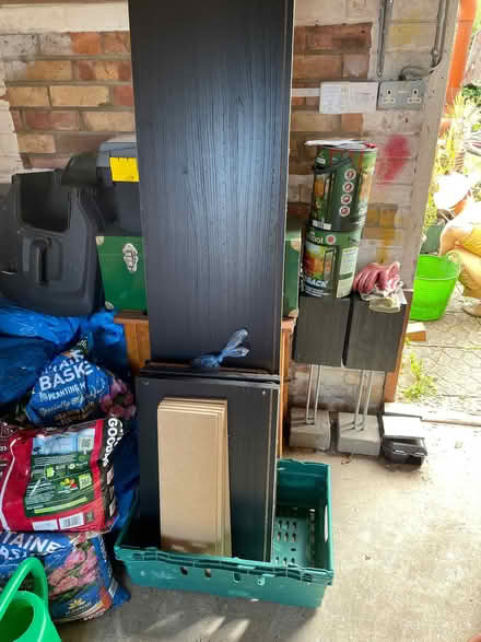 Photo of free Black IKEA Bookcase (Hales NR14) #1