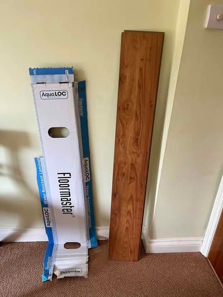 Photo of free Kitchen/bathroom flooring 12 pieces (Battledown GL52) #1