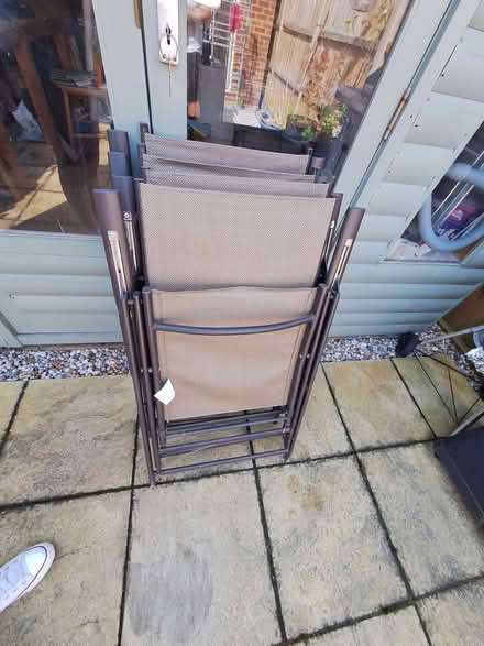 Photo of free Set of 4 Garden Chairs (CT9) #2