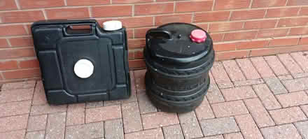 Photo of free caravan water and waste water containers ST3 (Star yard ST3) #1