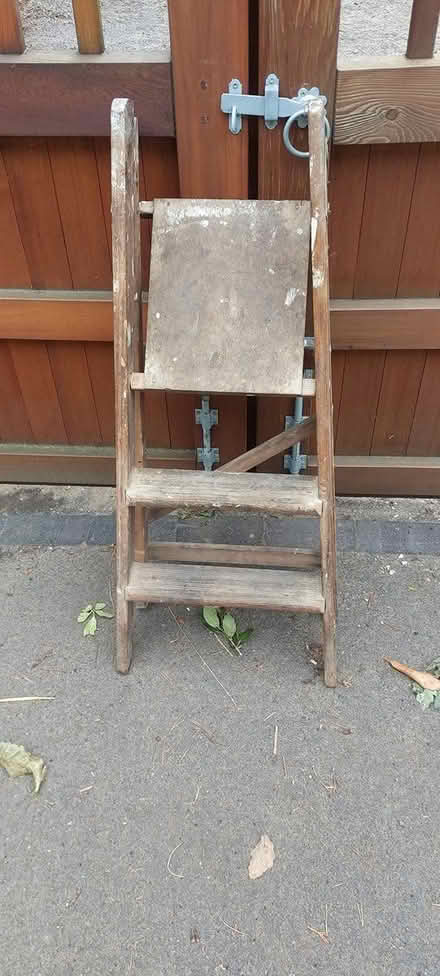 Photo of free Vintage wooden ladder (Kinver DY7) #1
