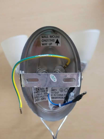 Photo of free Wall lights x 2 (Letchworth Garden City) #2