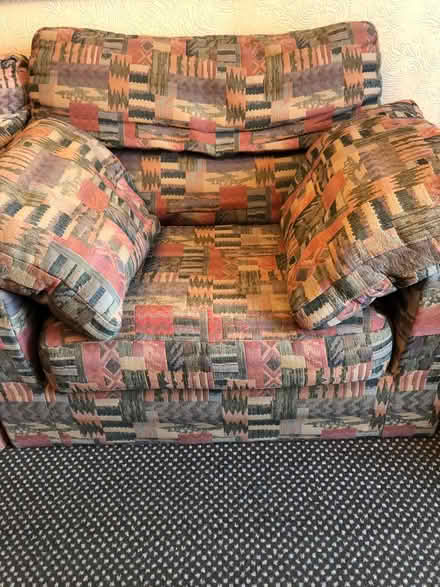 Photo of free Deep comfy armchairs x2 (TW2 whitton) #3