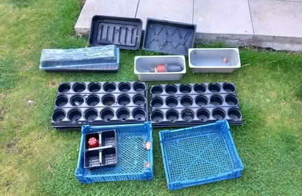 Photo of free Plant pots & trays (Whitkirk LS15) #1