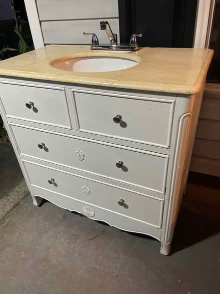 Photo of free Sink cabinet (Morrow) #2