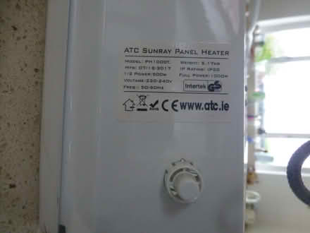 Photo of free ATC Sunray 1kW panel heater (Chiswell Green AL2) #4