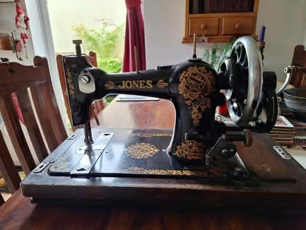 Photo of free Antique Jones sewing machine (Crewkerne) #1