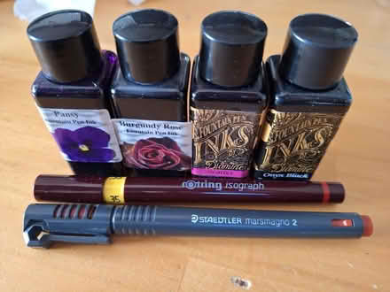 Photo of free Two technical pens and ink (Chelmsford CM1) #1