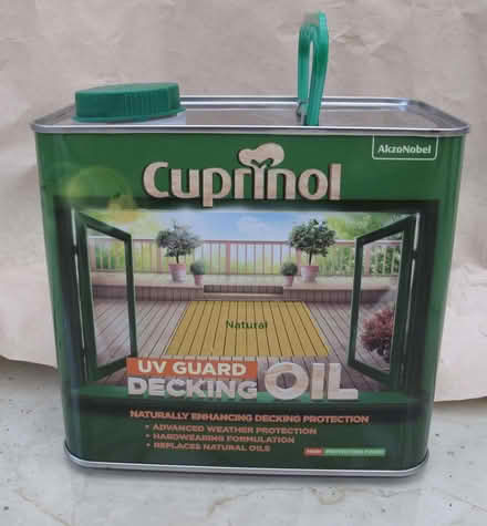 Photo of free Decking oil (Netherton) #1