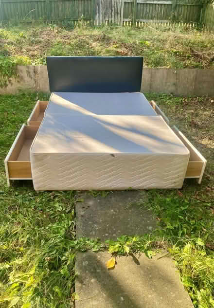 Photo of free Double Divan Bed (S61 1TH) #1