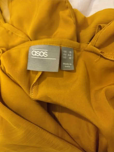 Photo of free Mustard asos dress size 16 (Kenilworth CV8) #4