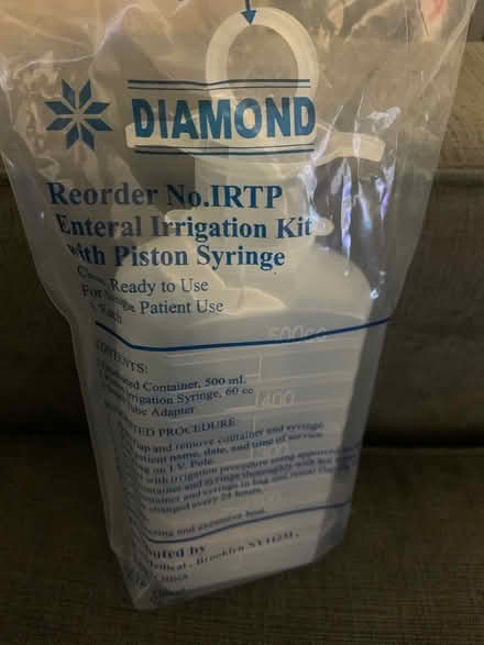 Photo of free Enteral irrigation kit (Downtown Brooklyn) #1