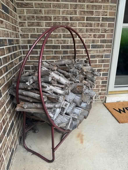 Photo of free metal ring wood storage (near Adams and Walton) #2