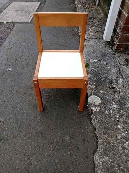 Photo of free IKEA kids chair (Dovecote BS37) #1