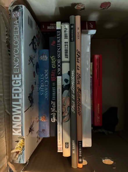 Photo of free Children’s books (4 boxes) (E8 London) #1