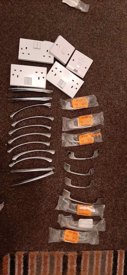 Photo of free Cupboard door handles/ sockets & swithes (Chapel Allerton LS8) #1