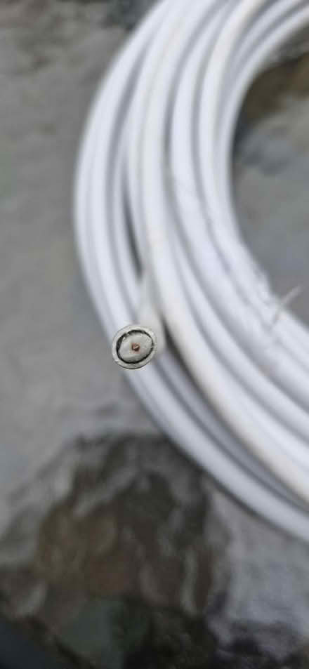 Photo of free Good length of new white coax cable (Walmer CT14) #2