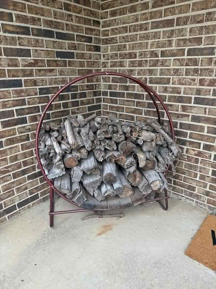 Photo of free metal ring wood storage (near Adams and Walton) #1