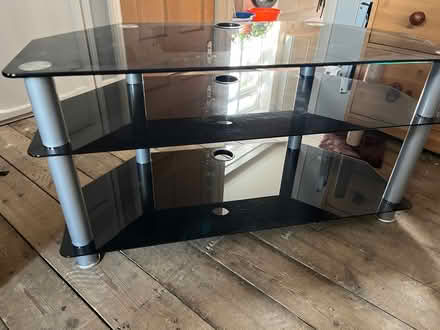 Photo of free TV glass and metal unit (SS0) #1