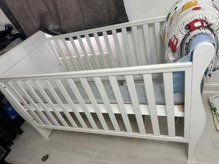 Photo of free Kids cot (LU5) #4