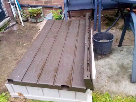 Photo of free Large garden storage box (Beechwood) #1