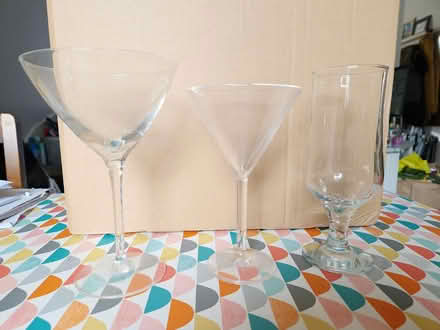 Photo of free 3 cocktail glasses (Chesham HP5) #1