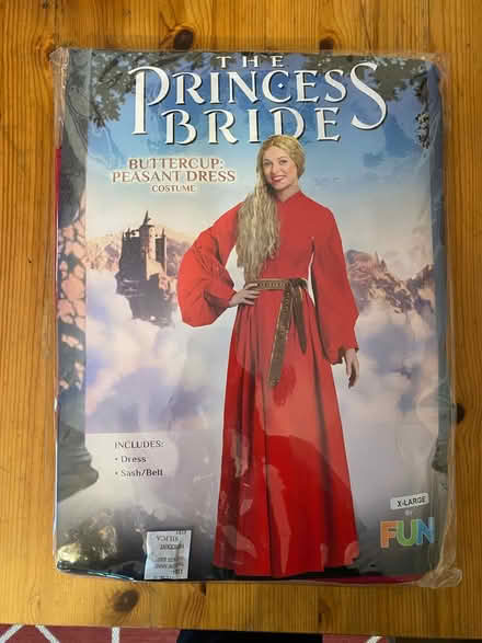 Photo of free Adult Princess Bride costume (Belmont) #1