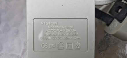 Photo of free VISION 12v DC 100mA Line Feed PSU (Lower Walmer, CT14) #2