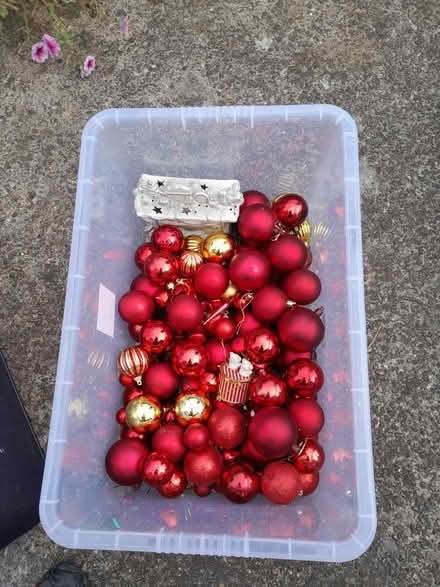 Photo of free Christmas decorations and bows etc (Darlington) #1