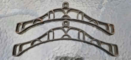 Photo of free Pair of iron laundry hangers (Walmer CT14) #1