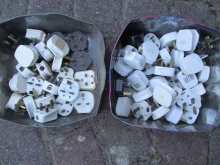 Photo of free Electrical flex cable & 13A plugs (Petersfield GU31) #2