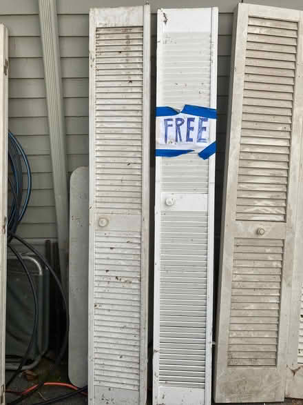 Photo of free Full door size lourve doors (Newton Center) #1