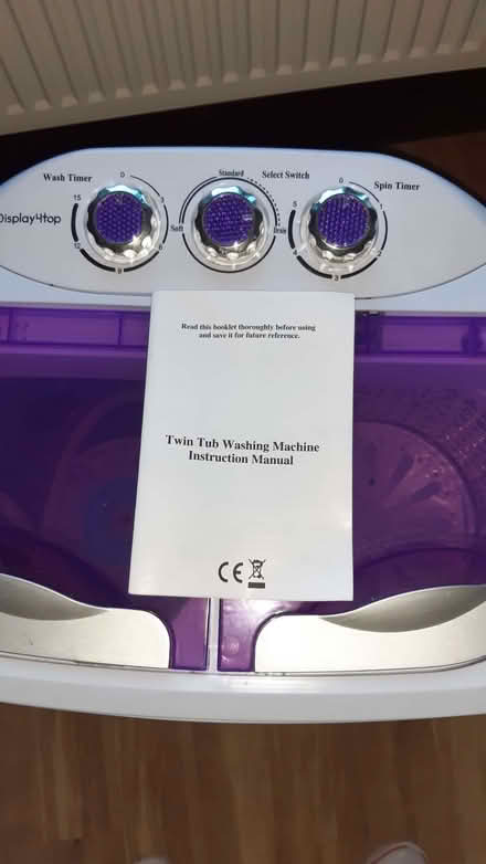 Photo of free small twin tub washing machine (Carlisle CA2) #1