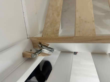 Photo of free Kids Wooden bed frame (LU5) #4
