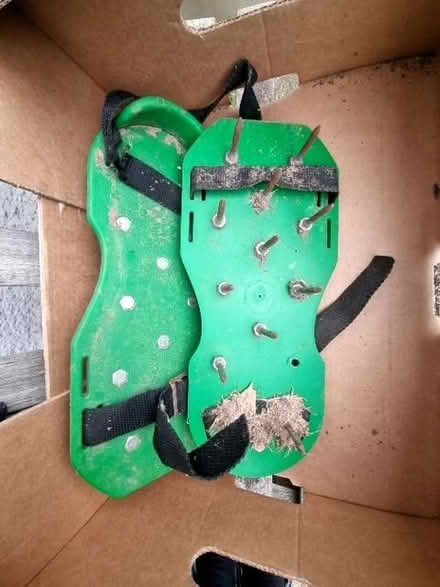 Photo of free Lawn aerating shoe bottoms (Hanworth TW13) #1