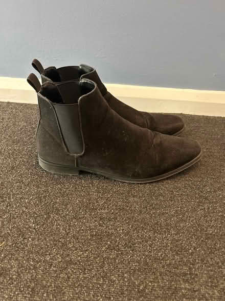 Photo of free ASOS Black Suede Boots (SW17 Tooting Bec) #1