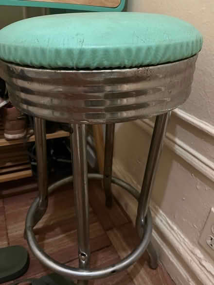 Photo of free Vintage diner bar stool (Crown Heights) #4