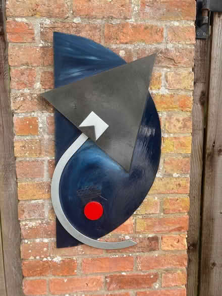 Photo of free Solid steel wall hanging. (Meifod SY21) #1