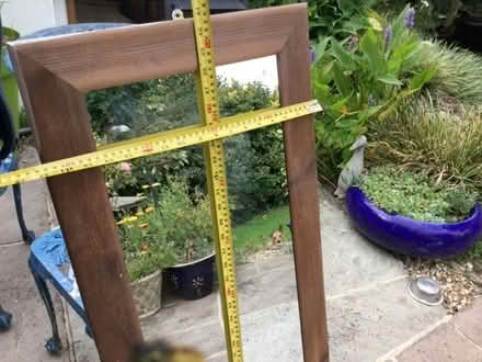 Photo of free Mirror ( has some paint on frame) (Sandown PO36) #1