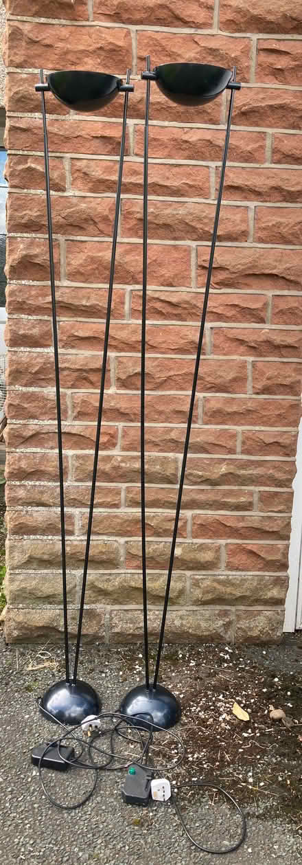 Photo of free Halogen uplighter lamps (pair) (Stainton CA11) #3