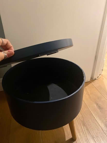 Photo of free Low side table with storage (Nw3) #2