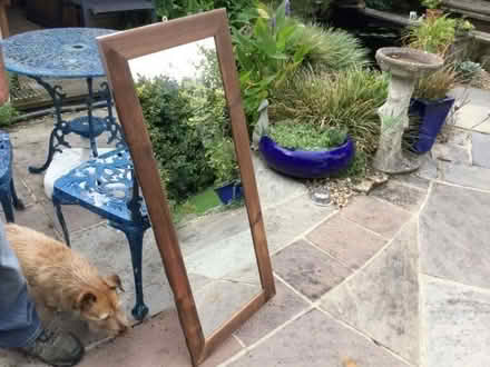 Photo of free Mirror ( has some paint on frame) (Sandown PO36) #2