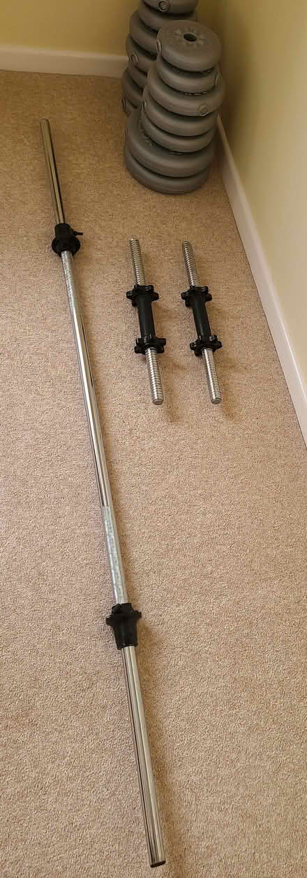 Photo of free weightlifting equipment. (Oswestry SY10) #2