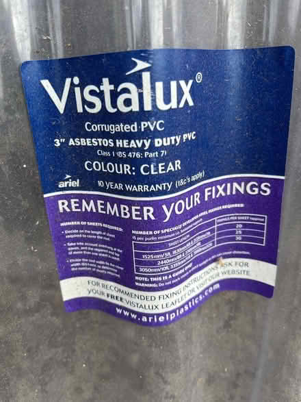 Photo of free Corrugated PVC sheets (GL2) #1