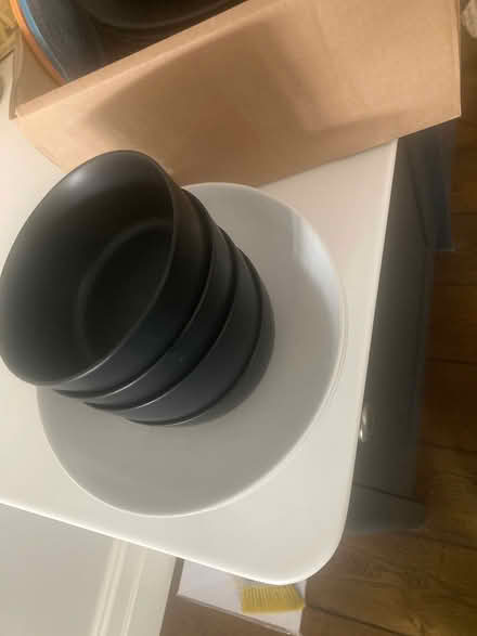 Photo of free Black crockery set + kitchenware (Muswell Hill n10) #2