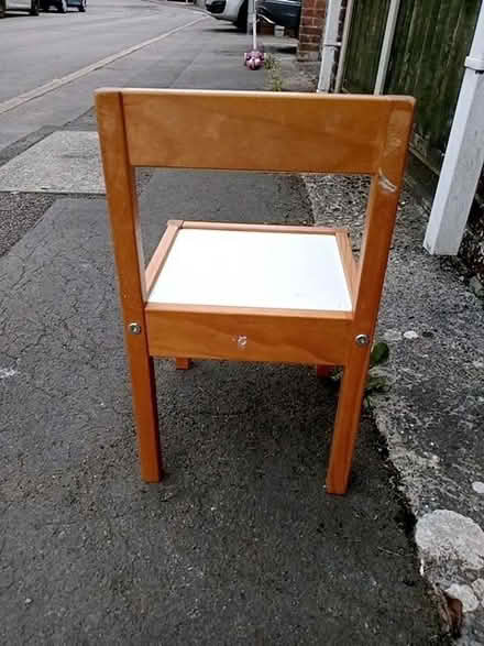 Photo of free IKEA kids chair (Dovecote BS37) #2