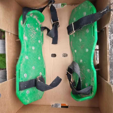Photo of free Lawn aerating shoe bottoms (TW13, Hanworth) #1