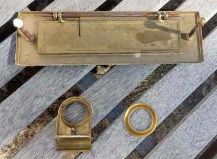 Photo of free Letterbox plate plus door-pull (Headington OX3) #2