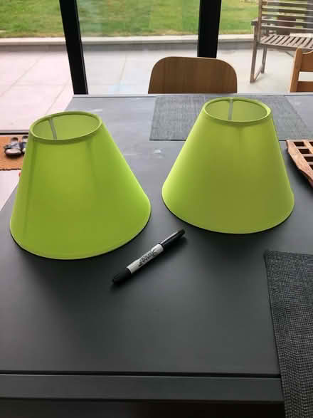 Photo of free Two small table lamp shades (KT1) #1